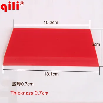 QILI Dichotomanthes rubber Squeegee Blade Colorful Scraper Blade Tools Size: 130x50x7mm with Best Price and good quality 
QILI Dichotomanthes rubber Squeegee Blade Colorful Scraper Blade Tools Size: 130x50x7mm with Best Price and good quality