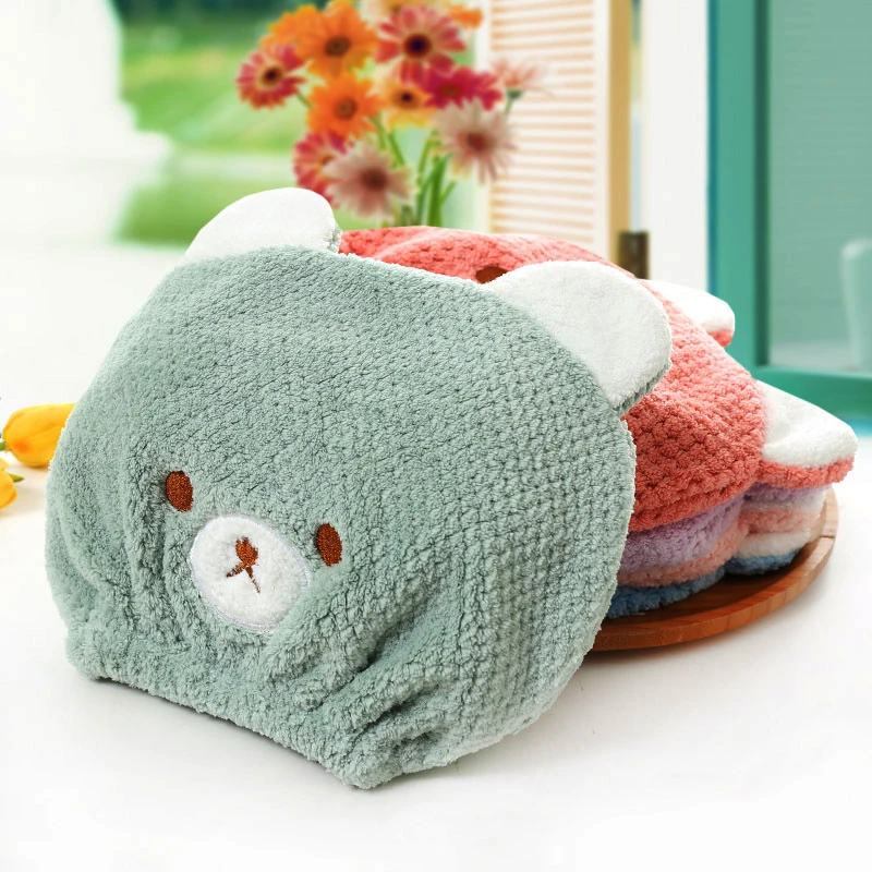 New Lovely Bear Hair Towels Bathroom Super Absorbent Quick-drying Microfiber Soft Towel Fashion Women/Child Hair Dry Cap Towels
New Lovely Bear Hair Towels Bathroom Super Absorbent Quick-drying Microfiber Soft Towel Fashion Women/Child Hair Dry Cap Towels