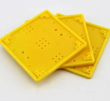 75*75mm Square Base Support ABS Plastic Chassis Panel Multihole Mounting Plate for DIY Creative Small Production
75*75mm Square Base Support ABS Plastic Chassis Panel Multihole Mounting Plate for DIY Creative Small Production