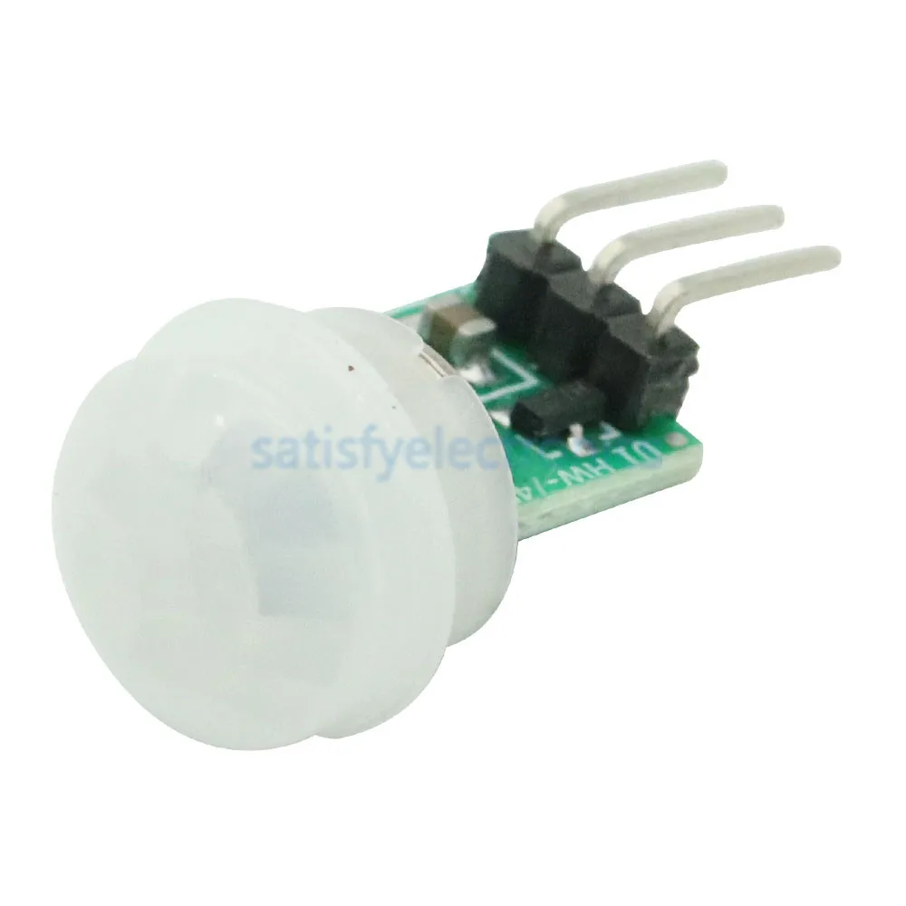 Mini IR Pyroelectric Infrared PIR Motion Human Sensor module DC 2.7V-12V Automatic Detector Sensor Module
Mini IR Pyroelectric Infrared PIR Motion Human Sensor module DC 2.7V-12V Automatic Detector Sensor Module