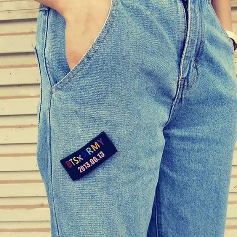 Kpop GOT7 BTS TWICE Magic Embroidery Universal Sticker Patches Badge for Shirt Shoes Lightstick DIY Freeshipping
Kpop GOT7 BTS TWICE Magic Embroidery Universal Sticker Patches Badge for Shirt Shoes Lightstick DIY Freeshipping