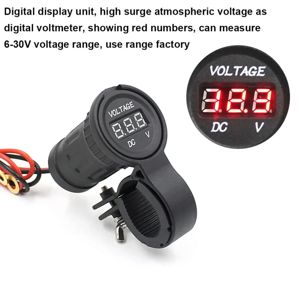 Ammeter Voltmeter Voltage Current Meter Gauge Tester Digital LED CS-257 Auto Testing for Car
Ammeter Voltmeter Voltage Current Meter Gauge Tester Digital LED CS-257 Auto Testing for Car