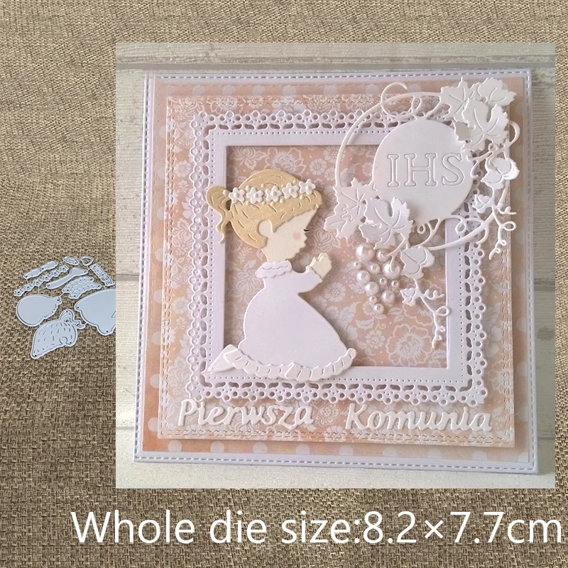 New Design Craft Metal Cutting Die cut die flower Praying angel kids girl scrapbooking Album Paper Card Craft Embossing Die Cuts
New Design Craft Metal Cutting Die cut die flower Praying angel kids girl scrapbooking Album Paper Card Craft Embossing Die Cuts