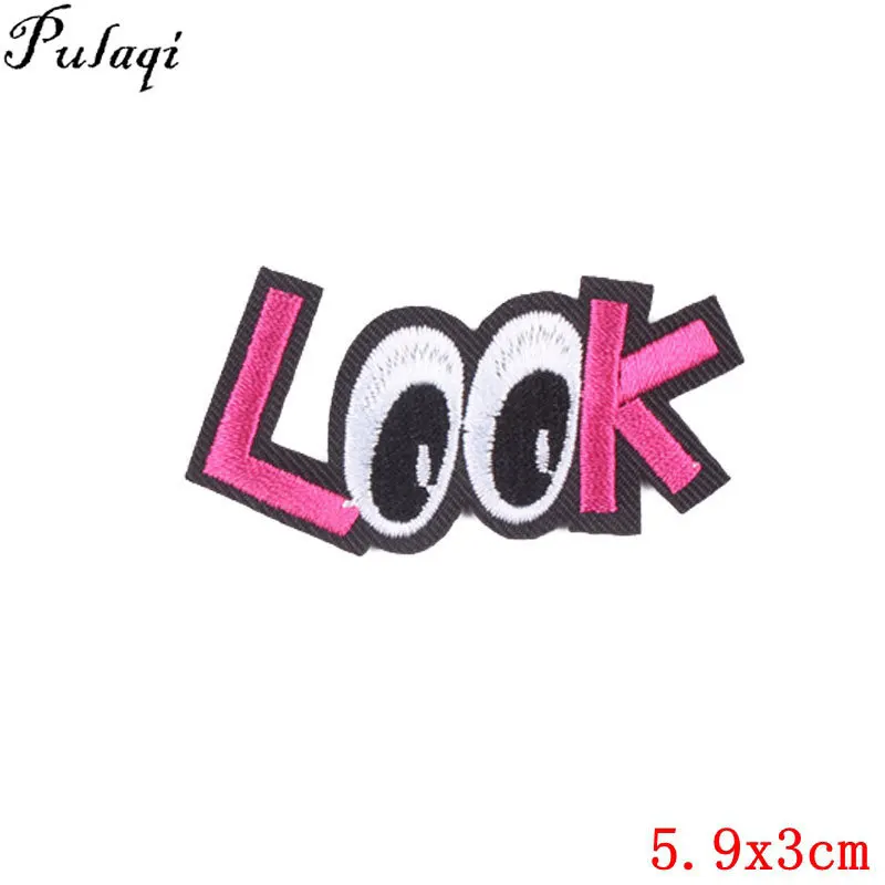 Pulaqi LOOK Cartoon Eye Patch Embroidered Sticker Badge Armband Hat For Jeans Bag T - Shirt Clothes On Garment DIY D
Pulaqi LOOK Cartoon Eye Patch Embroidered Sticker Badge Armband Hat For Jeans Bag T - Shirt Clothes On Garment DIY D