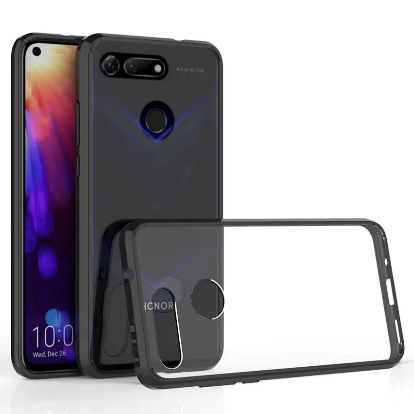 Soft Silicon TPU/PC Case For Huawei Honor View 20 Fundas Capa Shockproof Shell Clear Hard Back Cover For HW Honor V20 6.4inch
Soft Silicon TPU/PC Case For Huawei Honor View 20 Fundas Capa Shockproof Shell Clear Hard Back Cover For HW Honor V20 6.4inch