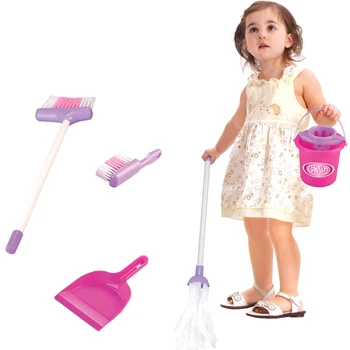 Kids 5PCS Mini Simulation Plastic Cleaning Tool Broom/Mop/Bucket/Dustpan Housekeeping Household Clean Pretend Role Play Toys
Kids 5PCS Mini Simulation Plastic Cleaning Tool Broom/Mop/Bucket/Dustpan Housekeeping Household Clean Pretend Role Play Toys