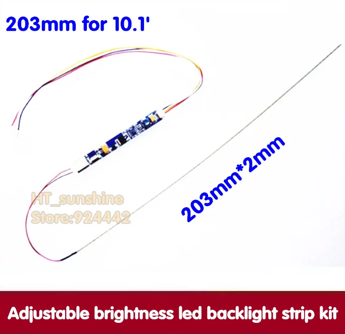 203mm Adjustable brightness led backlight strip kit,Update 10.1inch LCD ccfl to LED backlight
203mm Adjustable brightness led backlight strip kit,Update 10.1inch LCD ccfl to LED backlight