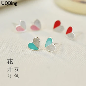2018 New Design 925 Sterling Silver Heart Lucite Stud Earrings For Women Free Shipping Brincos
2018 New Design 925 Sterling Silver Heart Lucite Stud Earrings For Women Free Shipping Brincos