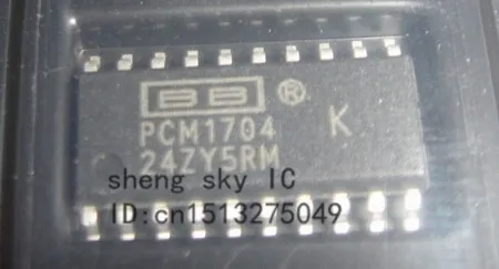 FREE SHIPPING 1 piece PCM1704 SOP20 NEW 24-Bit, 96kHz BiCMOS Sign-Magnitude DIGITAL-TO-ANALOG CONVERTER
FREE SHIPPING 1 piece PCM1704 SOP20 NEW 24-Bit, 96kHz BiCMOS Sign-Magnitude DIGITAL-TO-ANALOG CONVERTER