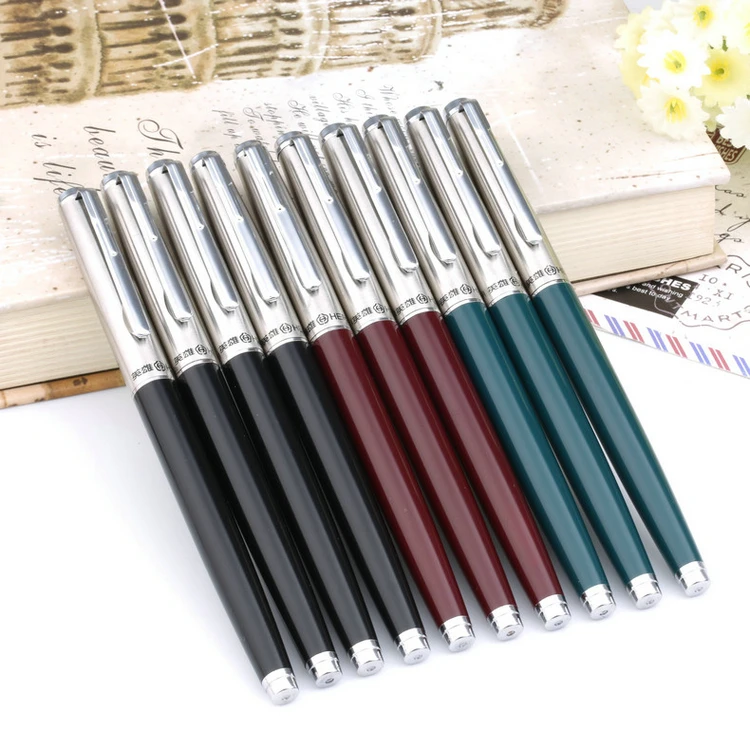 10Pcs/set Hero 007 Classic Style Metal Fountain Pen High Quality 0.5mm Inking Pens for Writing School Stationery Free Shipping
10Pcs/set Hero 007 Classic Style Metal Fountain Pen High Quality 0.5mm Inking Pens for Writing School Stationery Free Shipping