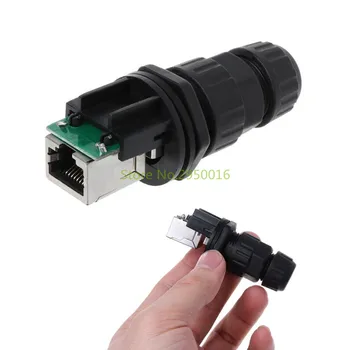M19-RJ45 Coupler Ethernet Lan Network Extender Cable Plug Shield Connector Waterproof IP67 Changer Outdoor Portable USB Plug C26
M19-RJ45 Coupler Ethernet Lan Network Extender Cable Plug Shield Connector Waterproof IP67 Changer Outdoor Portable USB Plug C26