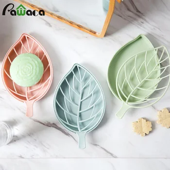 Cute Leaf Soap Dish Plastic Double Toilet Shower Bathroom Soap Dish Tray Holder Plate Case Draining Bath Holder Bathroom Gadgets
Cute Leaf Soap Dish Plastic Double Toilet Shower Bathroom Soap Dish Tray Holder Plate Case Draining Bath Holder Bathroom Gadgets