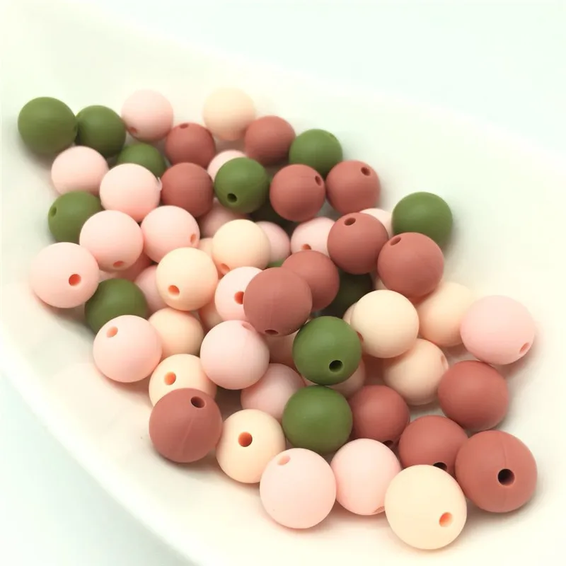 Maroon Silicone Round Beads 12 MM BPA Free Silicone Loose Beads For Pacifier Clip Making Safety DIY Silicone Necklace Accessory
Maroon Silicone Round Beads 12 MM BPA Free Silicone Loose Beads For Pacifier Clip Making Safety DIY Silicone Necklace Accessory