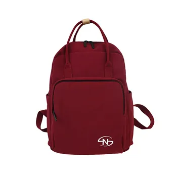 Fashion Women Nylon Solid Color Capacity Bags High Quality Durable Student Backpack Travel Portable Simple Couple Bag BL5
Fashion Women Nylon Solid Color Capacity Bags High Quality Durable Student Backpack Travel Portable Simple Couple Bag BL5