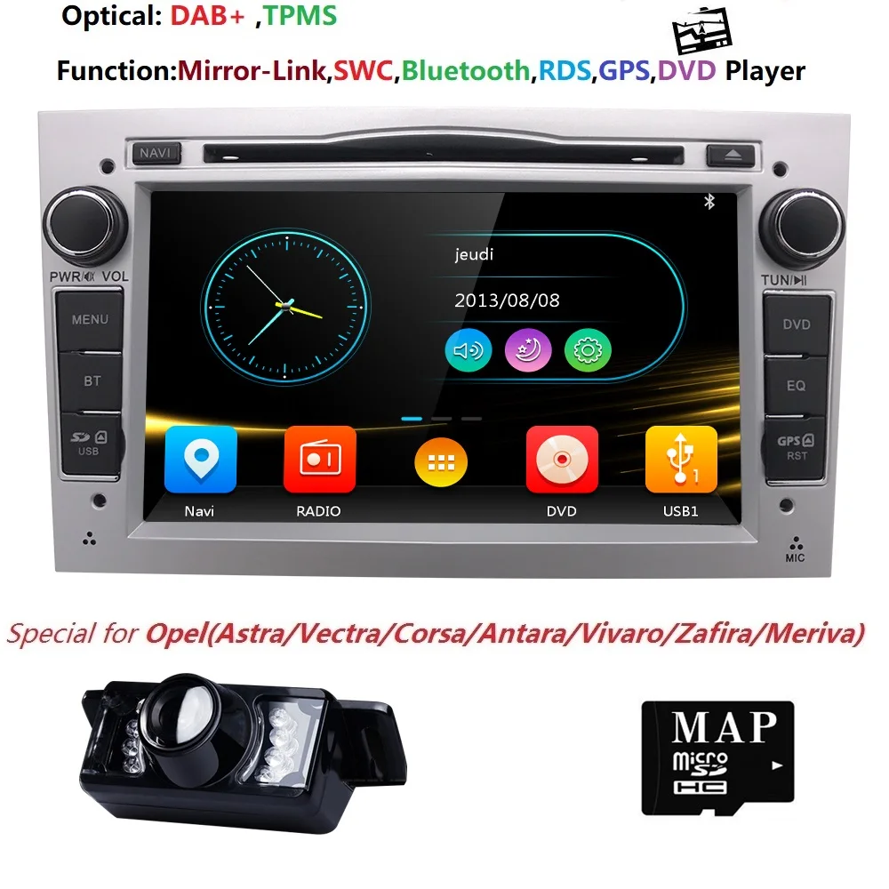 2din 7"HD TouchScreen CarDVD Player GPS Navigation System For Opel Zafira B Vectra C D Antara Astra H G Combo SD BT Radio Stereo
2din 7"HD TouchScreen CarDVD Player GPS Navigation System For Opel Zafira B Vectra C D Antara Astra H G Combo SD BT Radio Stereo