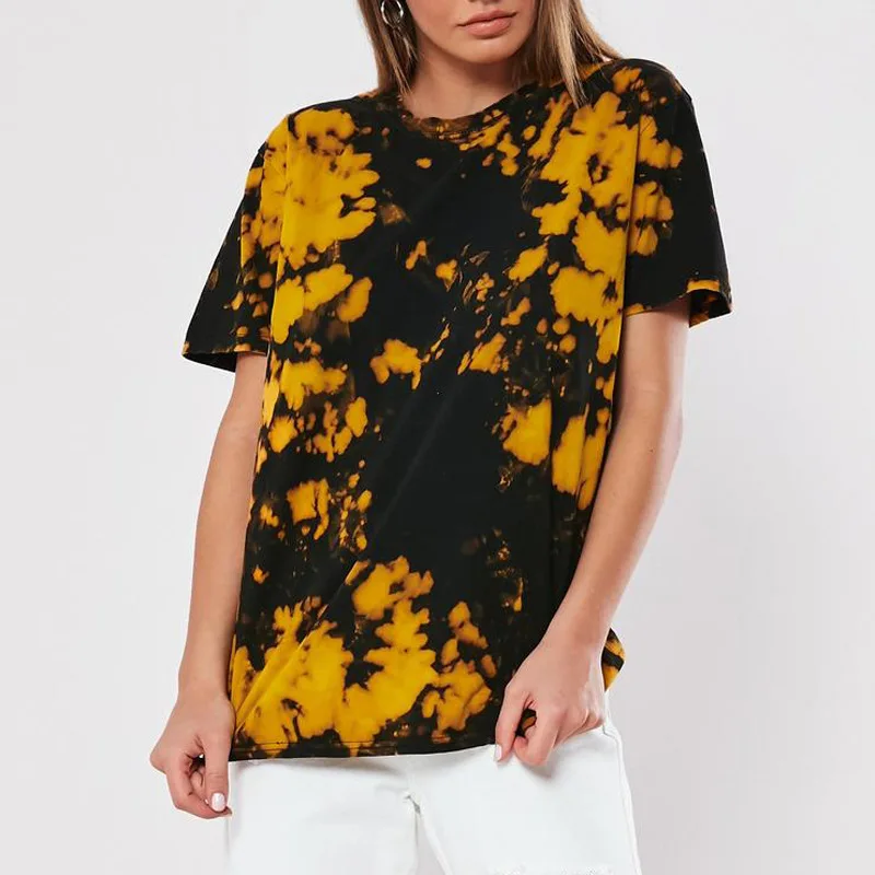 Hip Hop T shirt Casual O Neck Short Sleeve T Shirts for Women Men Tie Dye Print Tops Basic Tee 2019 Summer
Hip Hop T shirt Casual O Neck Short Sleeve T Shirts for Women Men Tie Dye Print Tops Basic Tee 2019 Summer