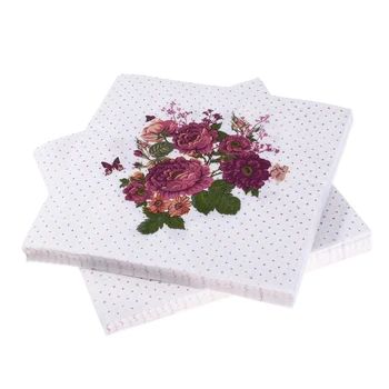 Decoupage wedding Vintage Napkin paper tissue purple flower butterfly handkerchief elegant servilletas birthday party home decor
Decoupage wedding Vintage Napkin paper tissue purple flower butterfly handkerchief elegant servilletas birthday party home decor