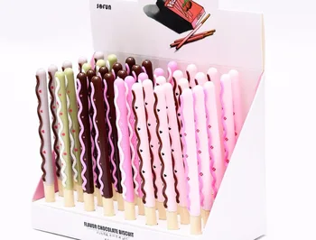 korea cute Chocolates gel ink Pen Kawaii black needle Pen student Writting pen office school prize staitonery item 40pc/lot
korea cute Chocolates gel ink Pen Kawaii black needle Pen student Writting pen office school prize staitonery item 40pc/lot