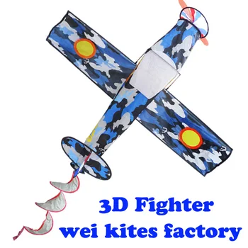 Free shipping high quality 3D fighter kites with handle line ripstop nylon fabric bird toys fly kids kites plane koi
Free shipping high quality 3D fighter kites with handle line ripstop nylon fabric bird toys fly kids kites plane koi