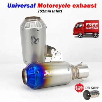 Free shipping universal motorcycle exhaust muffler burnt blue silencer escape moto for CB400 CBF190R Z250 Ninja300 Z750 z900 R3
Free shipping universal motorcycle exhaust muffler burnt blue silencer escape moto for CB400 CBF190R Z250 Ninja300 Z750 z900 R3
