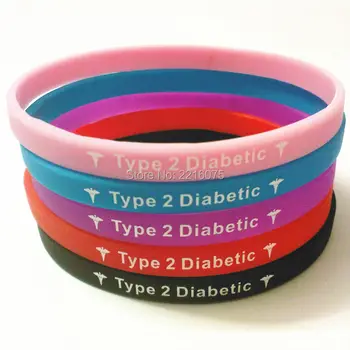 500pcs skinny Medical Alert Type 2 Diabetic wristband silicone bracelets free shipping by DHL express
500pcs skinny Medical Alert Type 2 Diabetic wristband silicone bracelets free shipping by DHL express