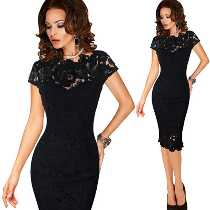 Womens Elegant Sexy Crochet Hollow Out Pinup One Piece Dress Suit Party Evening Special Occasion Sheath Fitted Vestidos Dress
Womens Elegant Sexy Crochet Hollow Out Pinup One Piece Dress Suit Party Evening Special Occasion Sheath Fitted Vestidos Dress