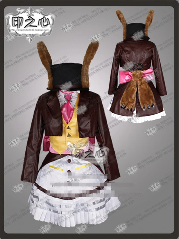Anime Madness Returns Alice The Cover Version With The Lucky Rabbit Cosplay Costume Shirt+Coat+Dress+Vest O
Anime Madness Returns Alice The Cover Version With The Lucky Rabbit Cosplay Costume Shirt+Coat+Dress+Vest O