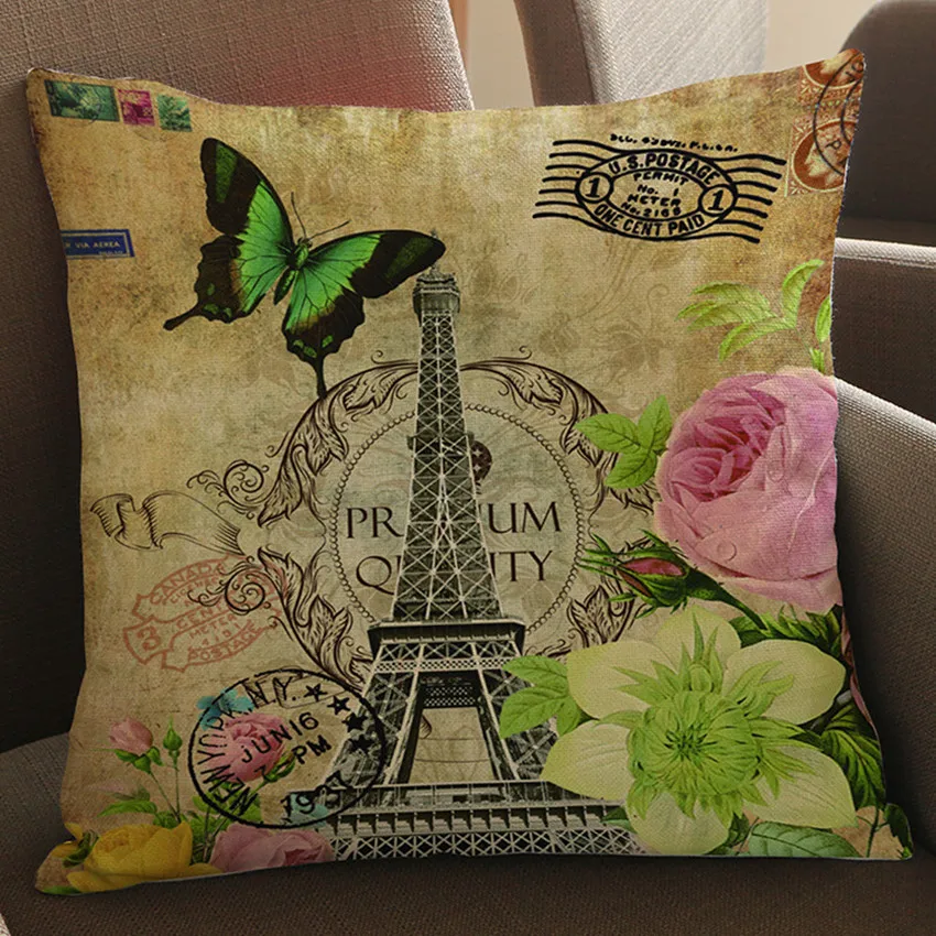 The Eiffel Tower Pattern Cushion Throw Pillows Spring Flower Butterfly Home Decoration Car Sofa Pillowcase Free Shipping 45x45cm
The Eiffel Tower Pattern Cushion Throw Pillows Spring Flower Butterfly Home Decoration Car Sofa Pillowcase Free Shipping 45x45cm