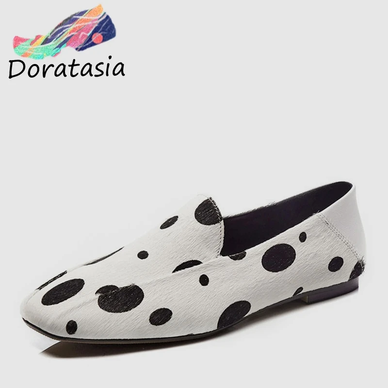 DORATASIA Brand New Big Size 33-42 Polka Dot women's Horsehair Loafers Shoes Woman Casual Party Office Spring Autumn Flats
DORATASIA Brand New Big Size 33-42 Polka Dot women's Horsehair Loafers Shoes Woman Casual Party Office Spring Autumn Flats