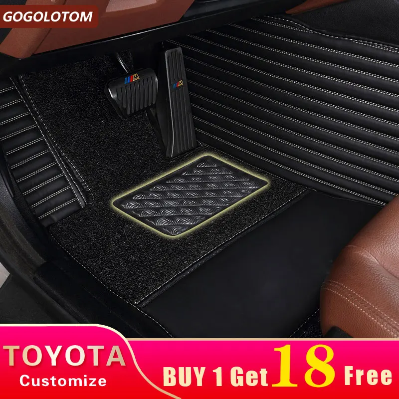 Custom car floor mats pads for Toyota All Models Corolla Camry Rav4 Auris Prius Yalis Avensis 2014 auto accessories styling
Custom car floor mats pads for Toyota All Models Corolla Camry Rav4 Auris Prius Yalis Avensis 2014 auto accessories styling