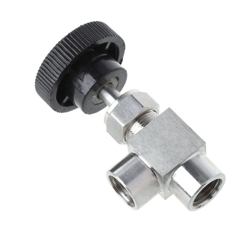 1/4" BSP Equal Female Thread 304 Stainless Steel Flow Control Shut Off Needle Valve
1/4" BSP Equal Female Thread 304 Stainless Steel Flow Control Shut Off Needle Valve