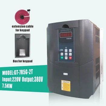 Huanyang 7.5kw 10hp 50hz single phase input inverter 220V to 380V vfd factory direct selling
Huanyang 7.5kw 10hp 50hz single phase input inverter 220V to 380V vfd factory direct selling