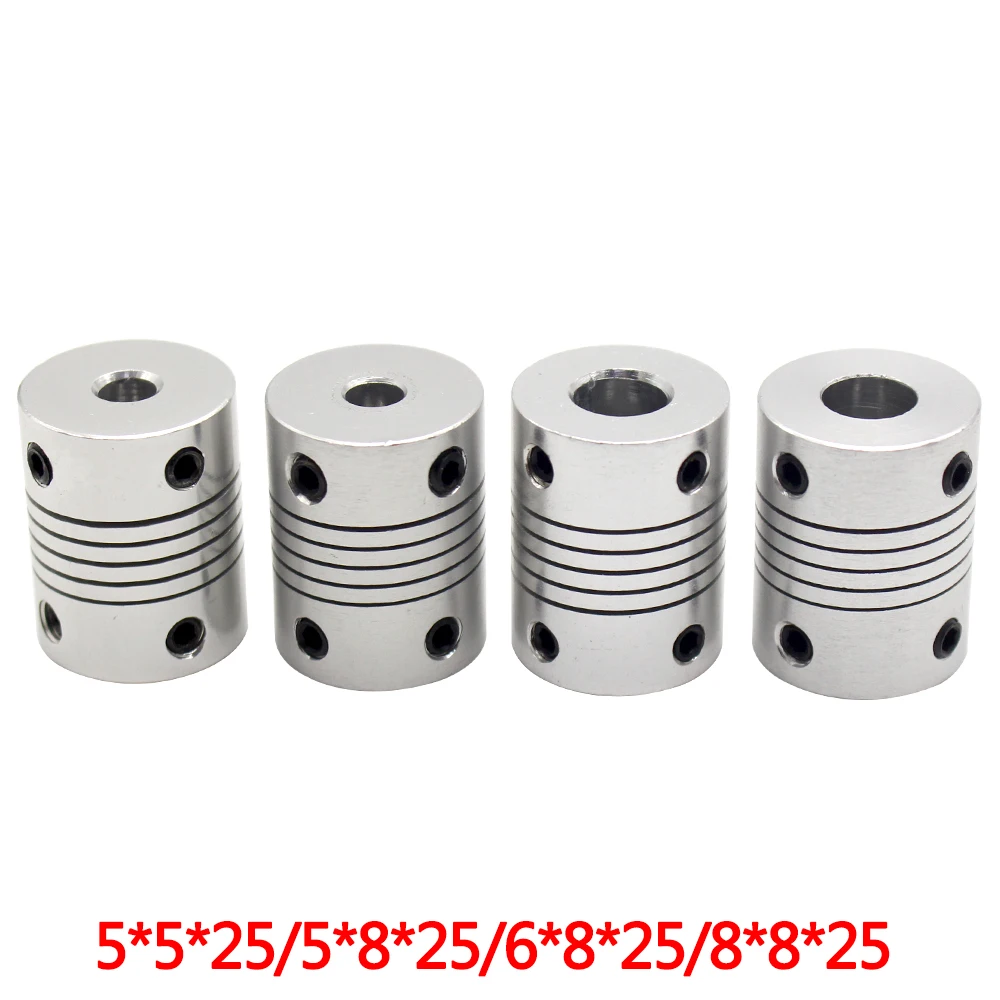 3D Printer Parts Accessory Stepper Motor Aluminum Alloy Z Axis Flexible Coupling Coupler Shaft Couplings 5mm*8mm*25mm 5x5x8
3D Printer Parts Accessory Stepper Motor Aluminum Alloy Z Axis Flexible Coupling Coupler Shaft Couplings 5mm*8mm*25mm 5x5x8