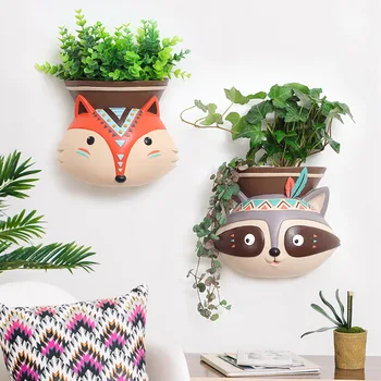 1pc Wall Hanging Vase American Resin Animal Design Flower Vase Home Decor Flower Planter Pot Tabletop Vase
1pc Wall Hanging Vase American Resin Animal Design Flower Vase Home Decor Flower Planter Pot Tabletop Vase