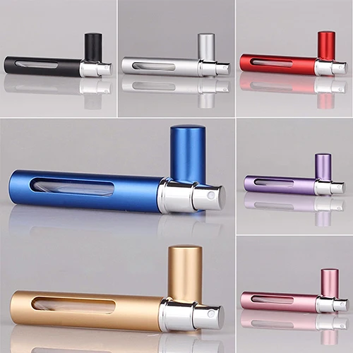 Fashion Mini Portable 5ml Glass Perfume Bottles Metal Perfume Spray Pump Bottle High Quality
Fashion Mini Portable 5ml Glass Perfume Bottles Metal Perfume Spray Pump Bottle High Quality