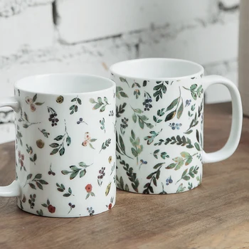 400ml ceramic coffee mug ins christmas gifts floral printed porcelain juicy water milk drinkware Europe style cups and mugs
400ml ceramic coffee mug ins christmas gifts floral printed porcelain juicy water milk drinkware Europe style cups and mugs