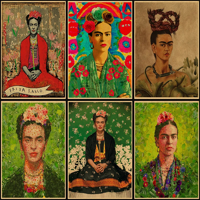 Home decor Mexico female painter wall art print painting Poster kraft paper retro poster wall decor Home Decor Gift 42*30cm
Home decor Mexico female painter wall art print painting Poster kraft paper retro poster wall decor Home Decor Gift 42*30cm