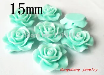 15mm 200pcs/lot mint color resin rose flower (back perforation) for chunky beads necklace jewelry making
15mm 200pcs/lot mint color resin rose flower (back perforation) for chunky beads necklace jewelry making