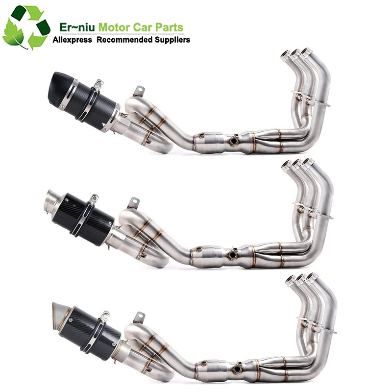 MT09 FZ09 Full System Slip On For yamaha FZ-09 MT-09 2014-2017 Motorcycle carbon fiber Exhaust muffler Middle pipe exhaust
MT09 FZ09 Full System Slip On For yamaha FZ-09 MT-09 2014-2017 Motorcycle carbon fiber Exhaust muffler Middle pipe exhaust