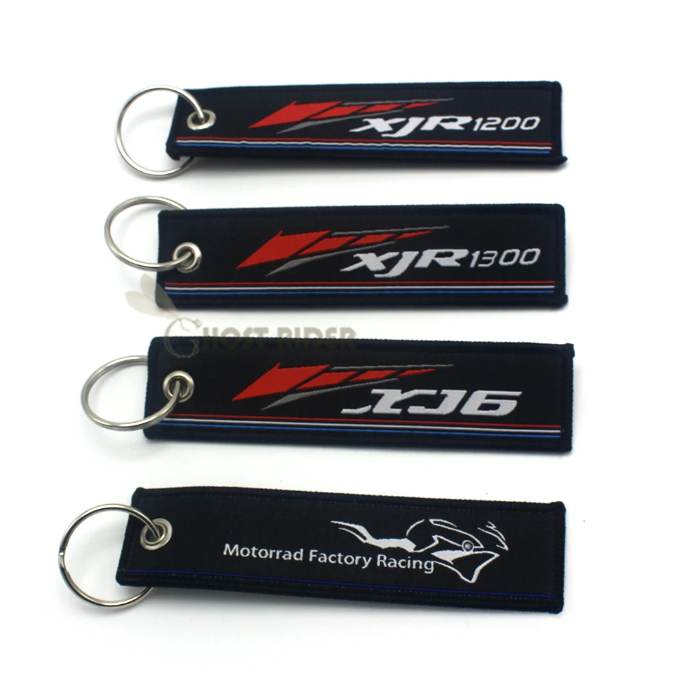 NEW Motorcycle Keyring For Yamaha XJ6 XJR1200 XJR1300 Embroidery Key Holder Chain Collection Keychain
NEW Motorcycle Keyring For Yamaha XJ6 XJR1200 XJR1300 Embroidery Key Holder Chain Collection Keychain