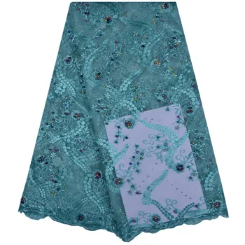 High Quality Embroidery African Lace Fabric Tulle Rhinestone Net French Lace Guipure Nigerian Lace Fabric Swiss Voile 1135
High Quality Embroidery African Lace Fabric Tulle Rhinestone Net French Lace Guipure Nigerian Lace Fabric Swiss Voile 1135