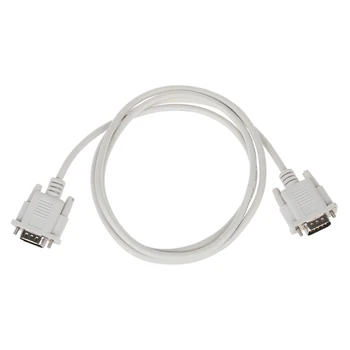1.3m VGA Hd15 Male to Db9 Pin Male Adapter Cable (White)
1.3m VGA Hd15 Male to Db9 Pin Male Adapter Cable (White)