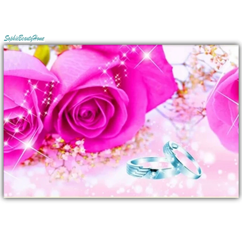 Sophie Beauty Home 5D DIY Diamond Rose & Ring 3D Mosaic Cross Stitch Set Wall Sticker Home Decor Beautiful Pattern
Sophie Beauty Home 5D DIY Diamond Rose & Ring 3D Mosaic Cross Stitch Set Wall Sticker Home Decor Beautiful Pattern