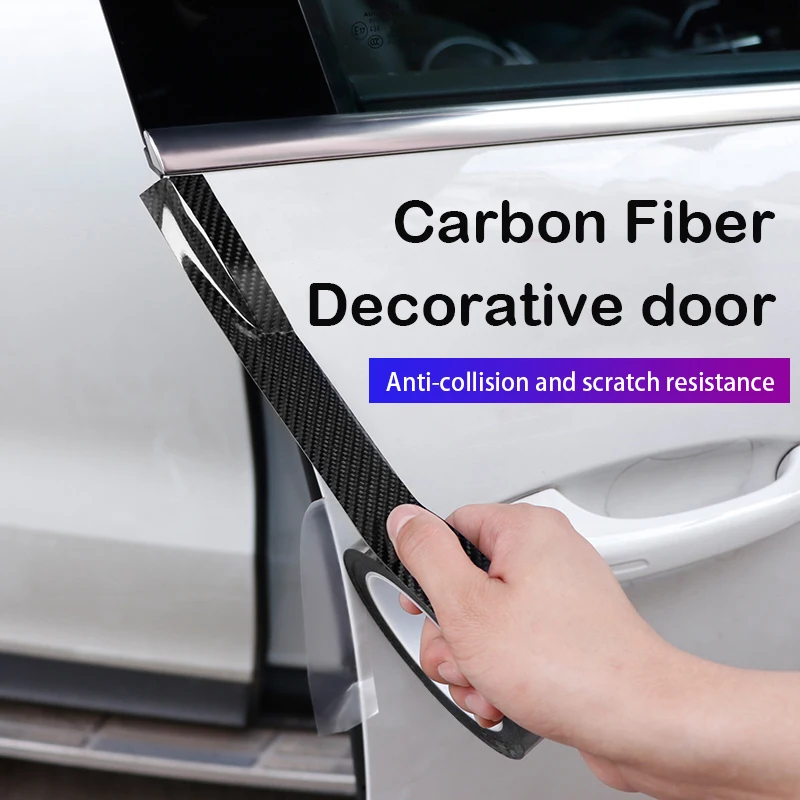 For Toyota Hyundai VW Jeep Nissan Universal Car Nano carbon Fiber Door Edge Guard Door Sill Scuff Plate Protection Sticker Strip
For Toyota Hyundai VW Jeep Nissan Universal Car Nano carbon Fiber Door Edge Guard Door Sill Scuff Plate Protection Sticker Strip