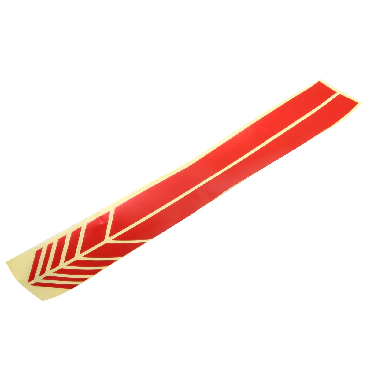 Car DIY Decoration 2pcs Red Side Mirror Stripes Vinyl Decal Stickers 30.5*2CM for Mercedes Benz W204 W212 W117 W176