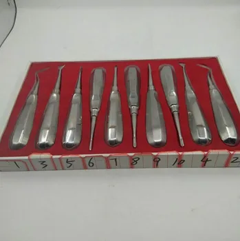 10 pcs/ kit dental lab dentistry dentist dental detista equipment for teeth whitening clareador curved ROOT ELEVATOR
10 pcs/ kit dental lab dentistry dentist dental detista equipment for teeth whitening clareador curved ROOT ELEVATOR