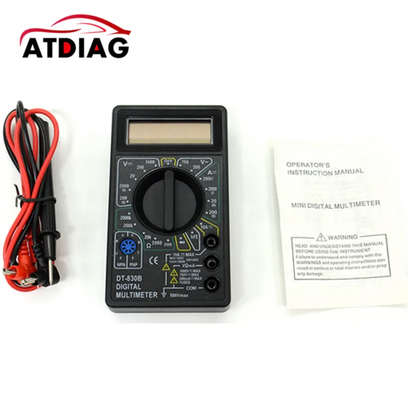 LCD Digital DT-830B Voltmeter Ohmmeter Ammeter Multimeter Handheld Tester DT830B AC DC home tester
LCD Digital DT-830B Voltmeter Ohmmeter Ammeter Multimeter Handheld Tester DT830B AC DC home tester