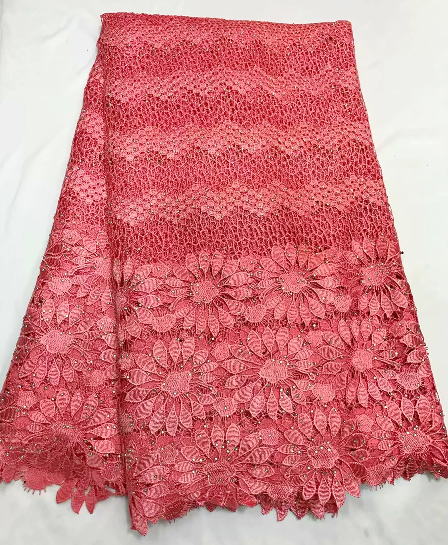2018 Latest High Quality Guipure Lace Nigerian Lace Fabrics Water Soluble African Lace Fabric For Wedding Dress 5 Yards
2018 Latest High Quality Guipure Lace Nigerian Lace Fabrics Water Soluble African Lace Fabric For Wedding Dress 5 Yards