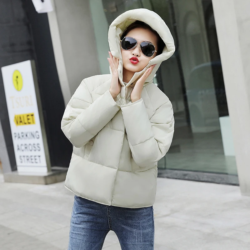 2019 Jacket Women Winter Fashion Warm Thick Solid Short Style Cotton padded Parkas Coat S-2XL
2019 Jacket Women Winter Fashion Warm Thick Solid Short Style Cotton padded Parkas Coat S-2XL