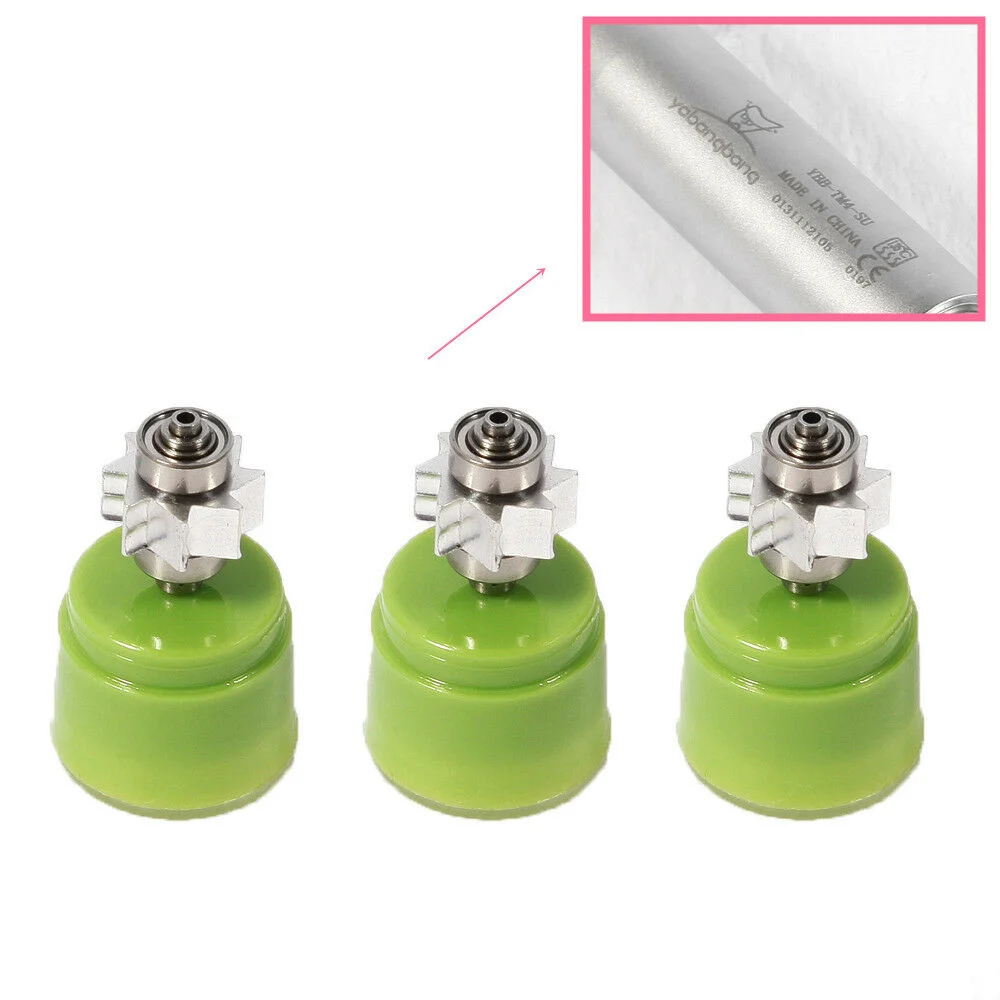 Dental Turbine Cartridge Rotor For E-generator Fiber Optic LED Handpiece YBB/YBM
Dental Turbine Cartridge Rotor For E-generator Fiber Optic LED Handpiece YBB/YBM